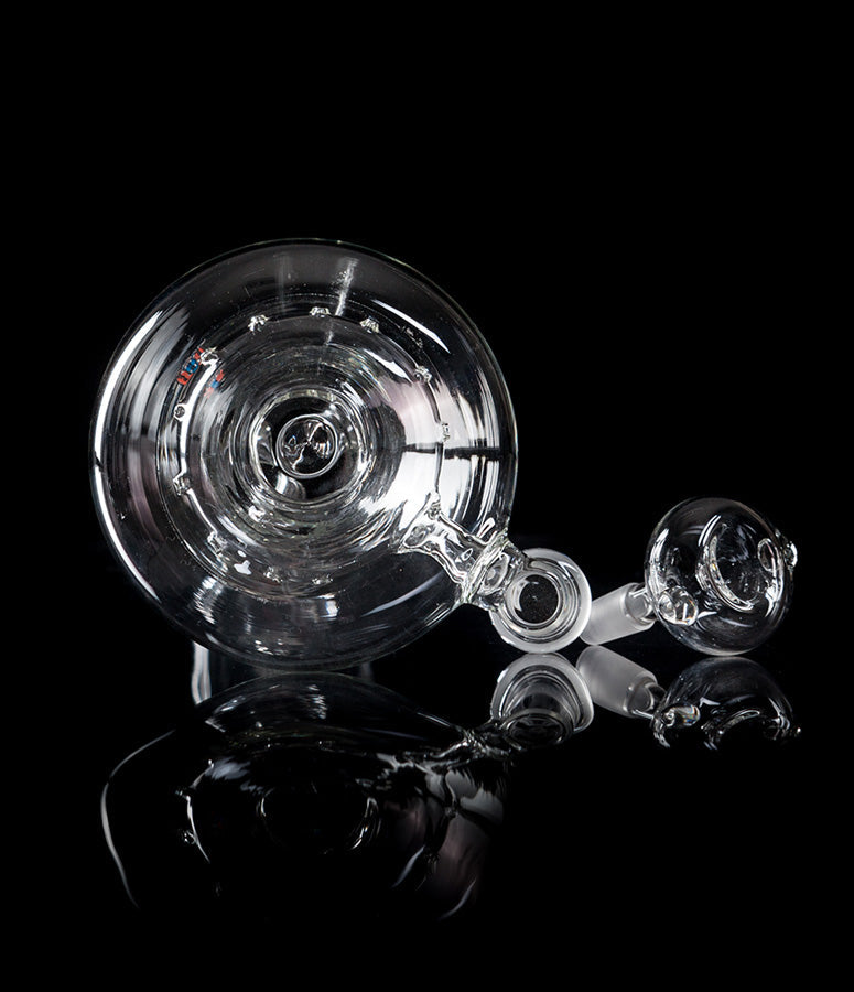 18" BEAKER + NATURAL STEM + DONUT PERK